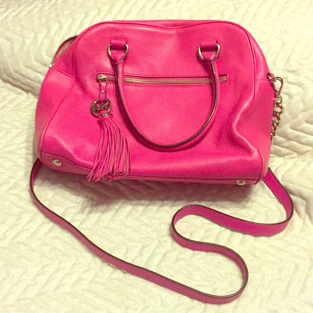 Hot pink Michael Kors purse
